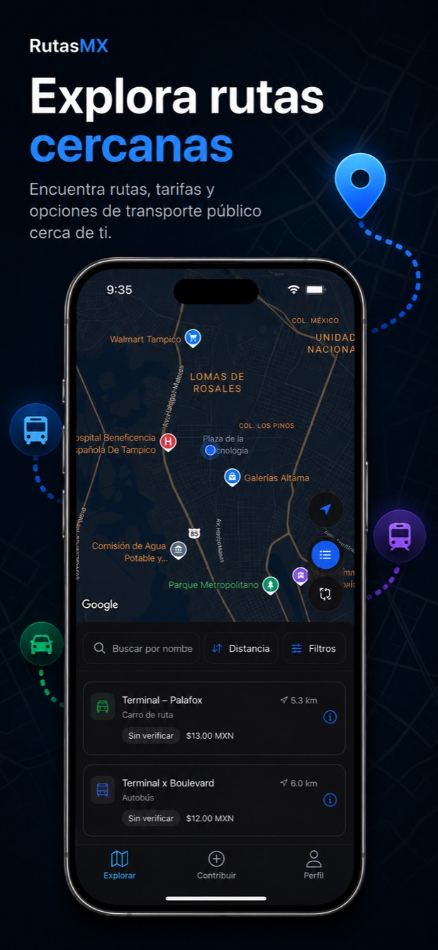 Rutas MX captura 1